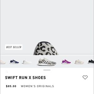 Adidas swift run x cheetah print